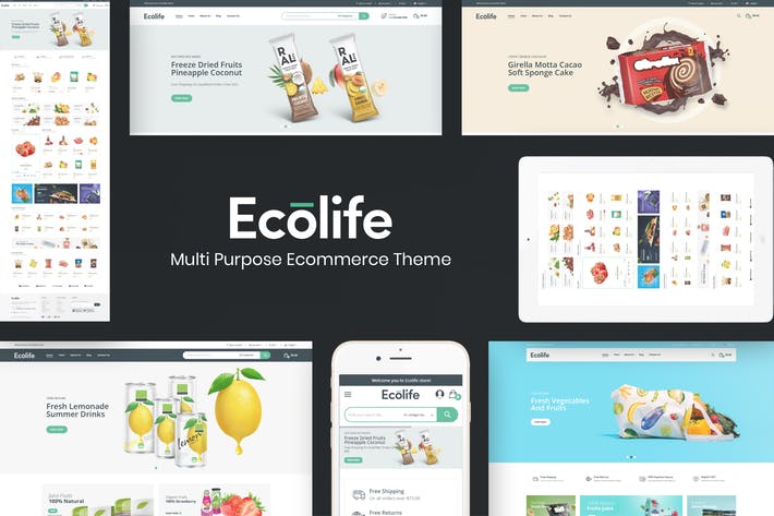 Ecolife - Multipurpose Opencart Theme
