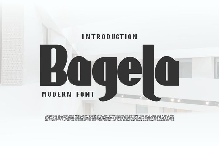 Bagela | Modern Font