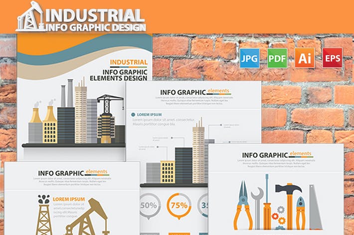 Industry Infographic 17 Pages Design