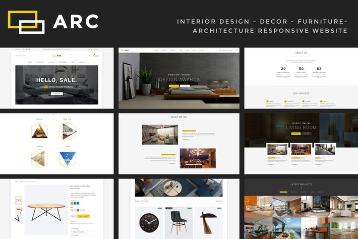 ARC - Interior Design, Decor, Architecture Website