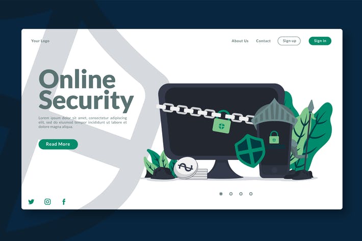 Digital Online Security - Landing-Page GR