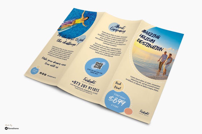 Twilight - Travel Promotion Trifold Brochure RY