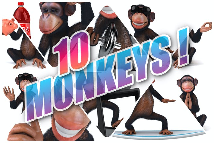 10 fun Monkeys !