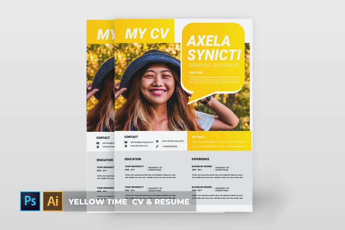 Yellow Time | CV & Resume