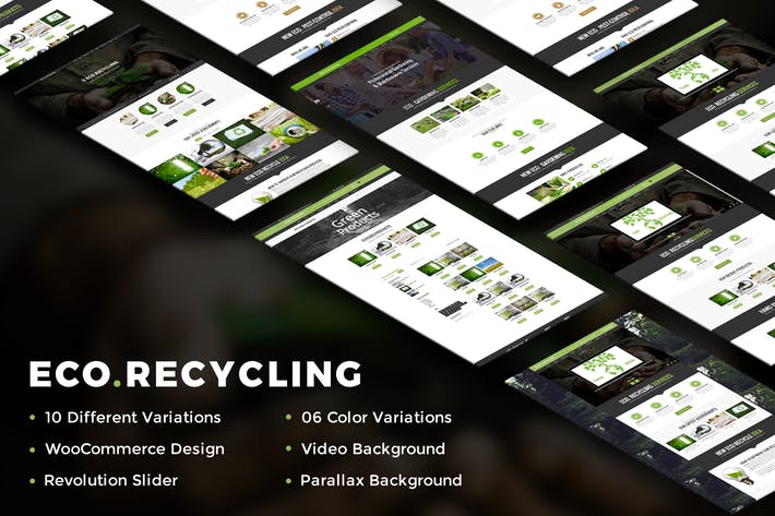 Eco Recycling - A Multipurpose HTML Template