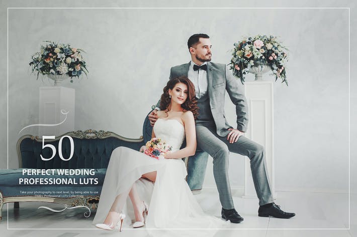 50 Perfect Wedding LUTs (Look Up Tables)