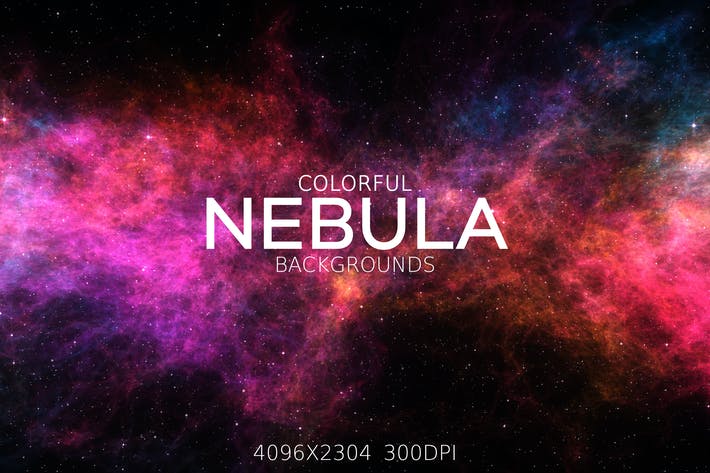 Colorful Nebula Backgrounds