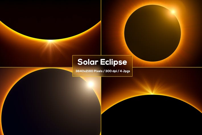 Solar Eclipse Backgrounds