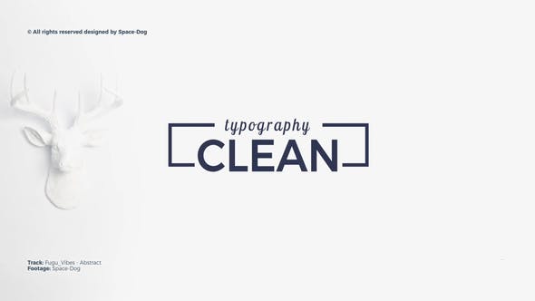 Clean Typography | Premiere Pro