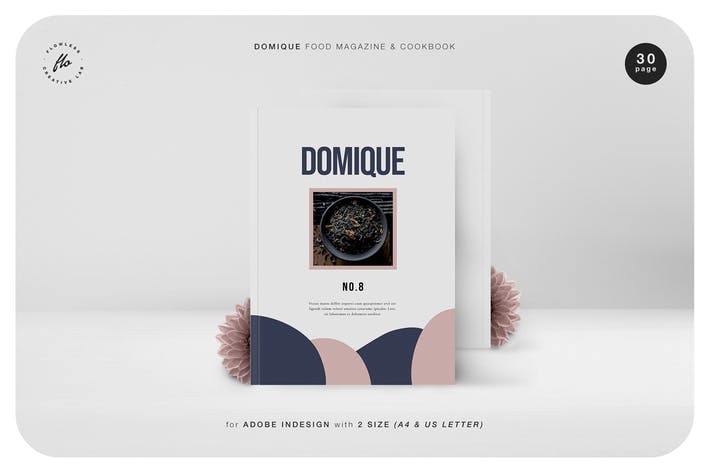 Domique Food Magazine & Cookbook