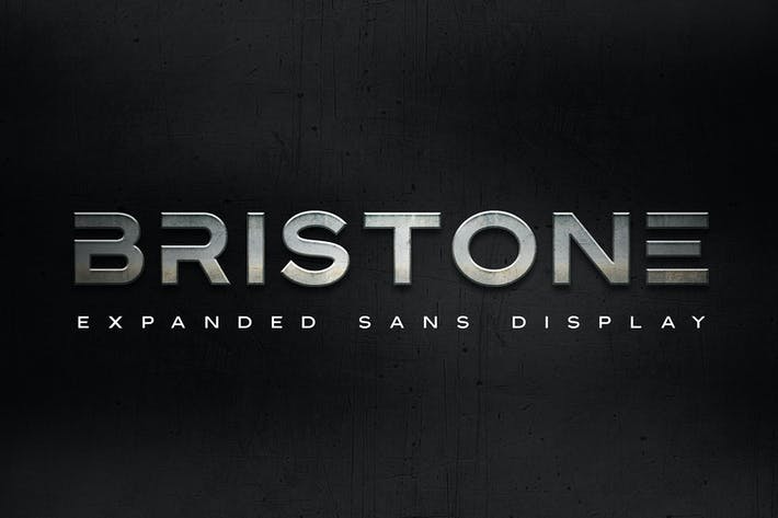 Bristone - Expanded Sans Family