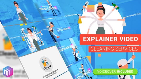 Edit Explainer Video | Cleaning Services
