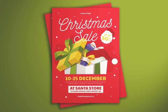 Christmas Sale Flyer Vol. 02