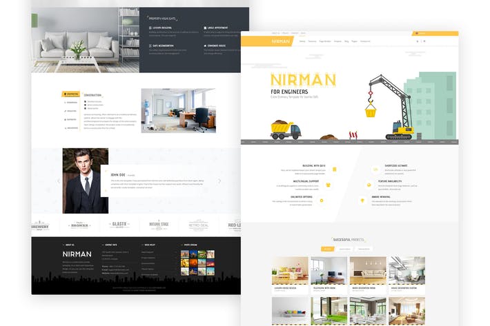 Nirman - Professional Construction Joomla Template