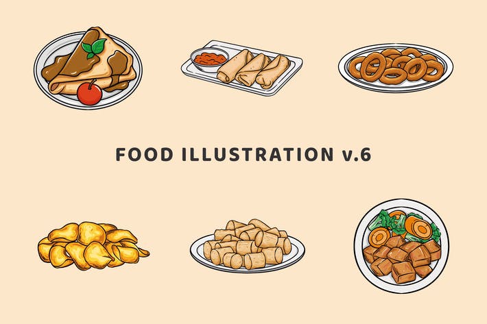 Food Illustration V.6