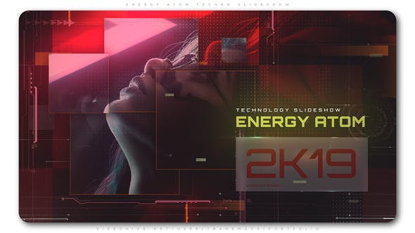 Energy Atom Techno Slideshow