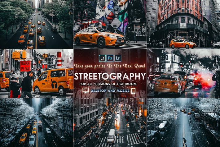 Streetography - Cinematic Lightroom Presets