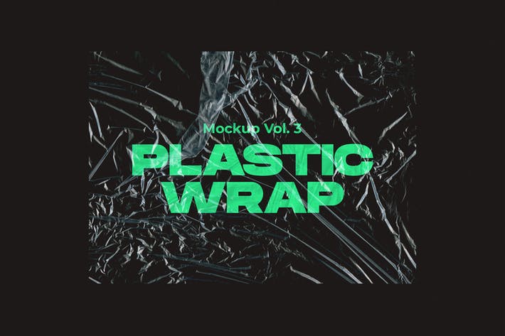 Plastic Wrap Mockup Vol.3