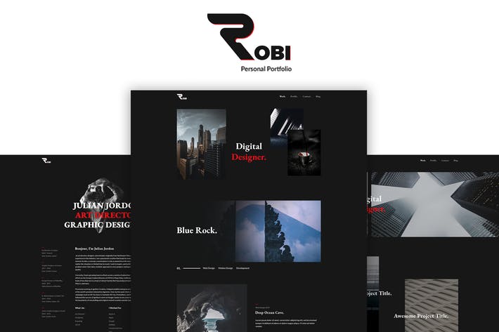 Robi - Creative and Portfolio HTML5 Template
