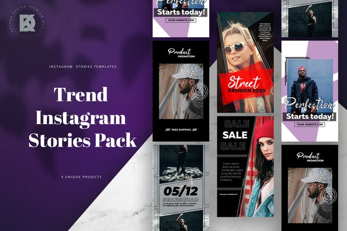Instagram Trendy Stories Pack
