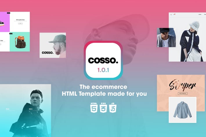 Cosso | Clean, Minimal Responsive HTML Template