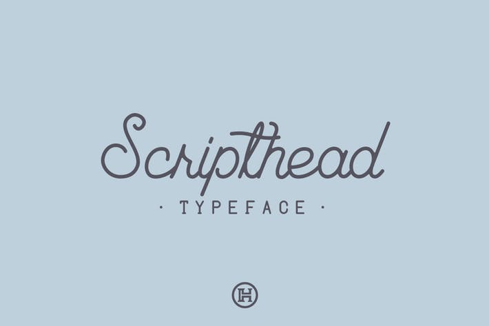 Scripthead Typeface|Lovely Script Font