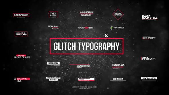 Glitch Modern Titles // FCPX or Apple Motion