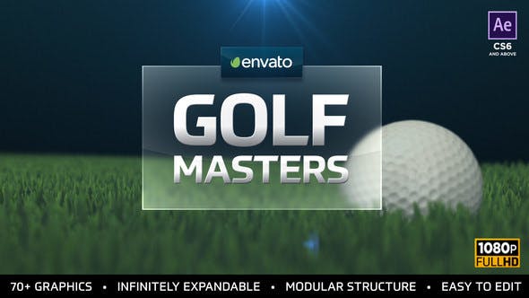 Golf Masters Graphics Package