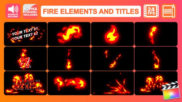 Fire Elements Pack | FCPX