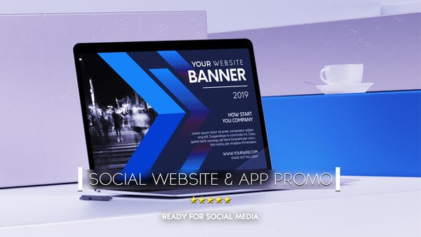 Social Website Promo & App Promo