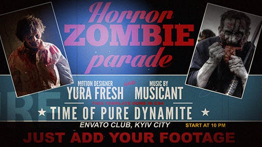 Horror Zombie Parade