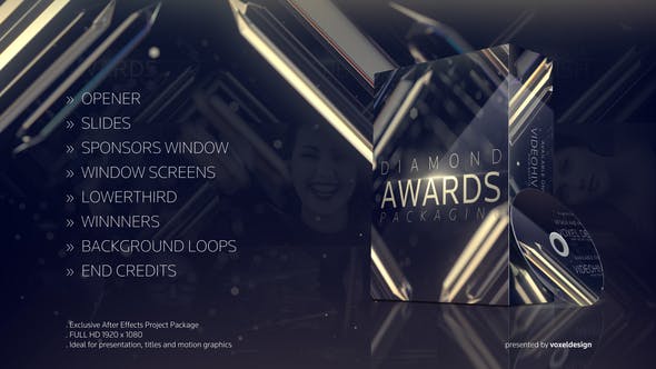 Diamond Awards Packaging